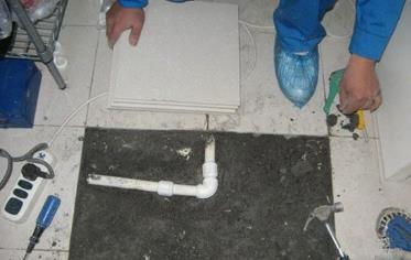 迁西漏水维修 河北邯郸卫生间地面漏水维修案例